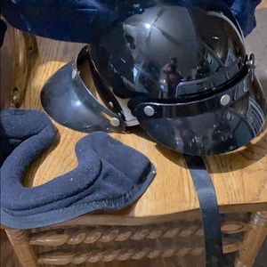 HJC motorcycle hemer 3/4 with visor